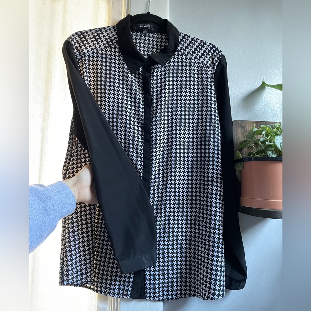 Houndstooth button down - Picture 9 of 9